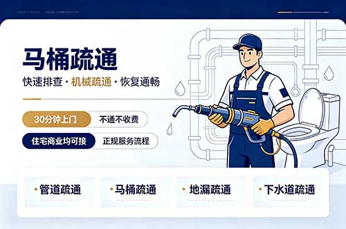 新泰马桶疏通