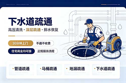 新泰下水道疏通