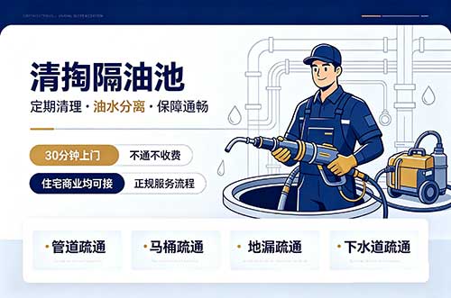 新泰清掏隔油池
